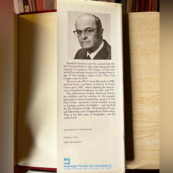 VINTAGE The life that Ruth built: A biography by Marshall Smelser - Picture 9 of 12